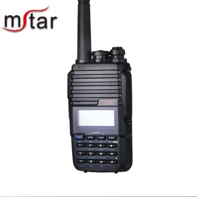 China Tadio Hot Sale 8W UHF/VHF Dual Band Intercom Two Way Handy Walkie Talkie M-UV3 for sale