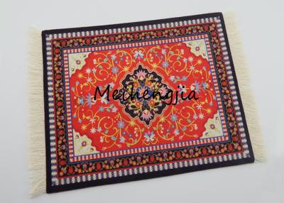 China 23*18cm Rubber Mouse Pad Soft Flannelette Colorful Square rug mouse pad for sale