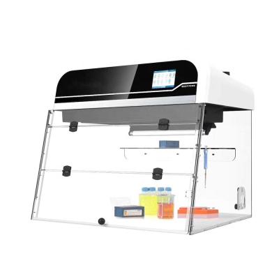China 360 grados de visibilidad Estación de trabajo limpia para la preparación de muestras en laboratorios de PCR en venta
