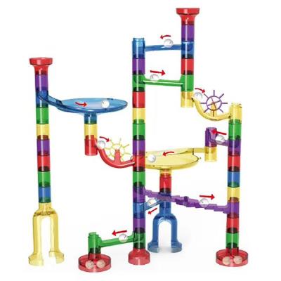 China New DIY 2020 Pcs Game 80 Plastic Marble Tube Game Play Kits For Age 4 Years And Old for sale