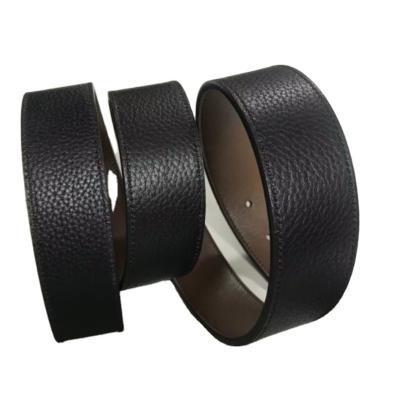 China Genuine Leather Leather Belt OEM customized leather belt factory without buckle extra-long leather belt for sale