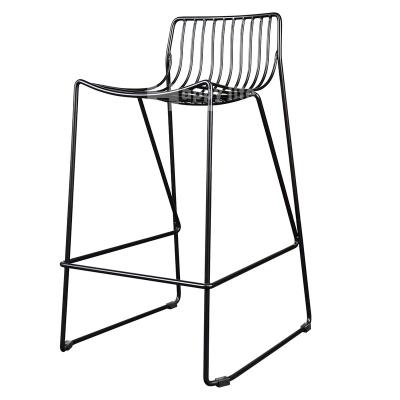 China 2021 Contemporary Modern Solid Steel High Legs Sneak For Bar Cafe With Powder Coated Finish France Manufacturer Wholesale Price Sale for sale