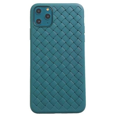 China Solid Color Lightweight Woven Textured Cooling For iPhone11/12 ProMax Soft Case Cover For iPhone 12 Series for sale