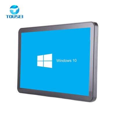 China Máquina de pedidos de comida robusta, pantalla táctil interactiva con Android 11 con clasificación IP65 en venta