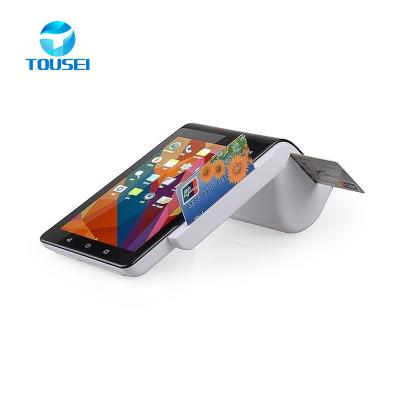 Chine Système de téléphonie cellulaire thermique POS MPOS Terminal 4G WIFI TOUSEI PT7003 à vendre