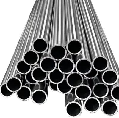 China 1mm-12mm Brushed Stainless Pipe ASTM 304 301 316 321 SS Round Tube for sale