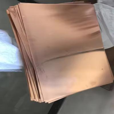 China 8.96 G/Cm³ Copper Plate Sheet Pure Copper Sheet Red For Industry Construction for sale
