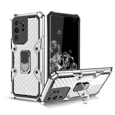 China Ultra Thin Shockproof Case For iPhone 12 Cases Bumper Car Mount Phone Military Magnetic Cover For Samsung M51 M31 M31S A42 A41 A31 S20 S30 for sale