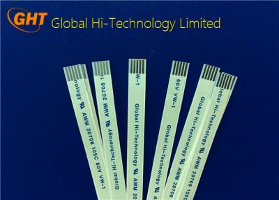 China Custom 5 Pin Tin Plated FFC Flexible Flat Cable 1 mm Pitch Easy Assembling for sale