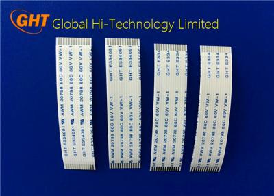 China Light Weight 1 mm Pitch Ribbon Cable FFC Cable Heat Resistant UL Standard for sale