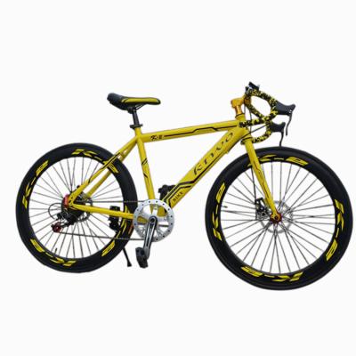 China Factory Price Mountain Bike 26 Inch 7 Speed High Carbon Steel Road Bike for sale