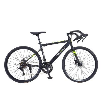 China New DAURADA Steel Faction Racing Bike Aluminum Alloy Frame Road Bike 700C 48cm 16 Speed Roadbike Bicycle for sale
