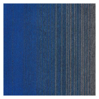 China Factory Office Carpet Tiles OEM Commercial Hotel Carpets 50x50 Stain Resistant Arpet Tile For Flooring for sale