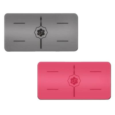 China Eco-friendly Mini OEM PU Yoga Pad Non Slip Yoga Knee Pad Elbow Yoga Assistant Pad for sale
