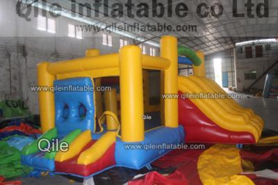 China 5 in 1 combo,3 slide combo,bouncy castle to hire,inflatable slide hire for sale