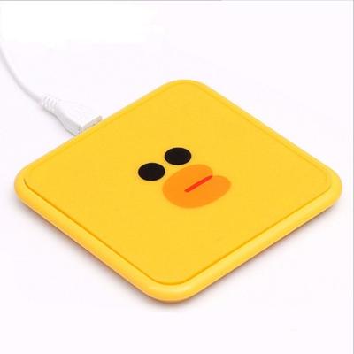 China High Speed Cartoon QI Charger Mobile Phone Wireless Universal Around Phone Wireless Charger Fast Wireless Charger for sale