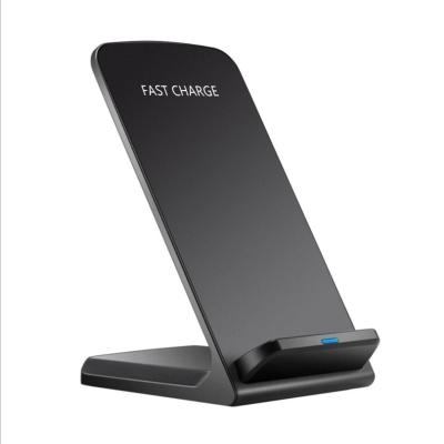 China Hot High Speed Fast Wireless Charger Universal Vertical Fast Wireless Charger Mobile Phone Charging Qi Wireless Charger for sale