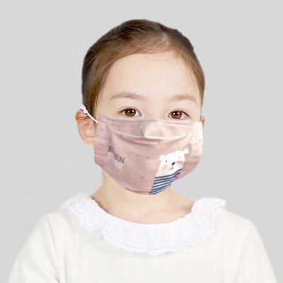 China Dust Proof Kid Pattern Healthy Washable Reusable Animal Cute Design Printed Cotton Face Cover for sale