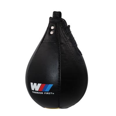 China Adult Leather Speed Bag Speed Cow Cow Fitness Punching Ball For Training for sale