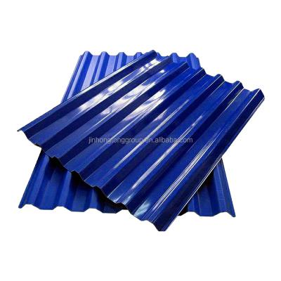 China Chapa corrugada JHT de aço carbono 0.12mm * 1100mm Dimensão personalizada Cor Cor Cor Chapa corrugada para clientes à venda