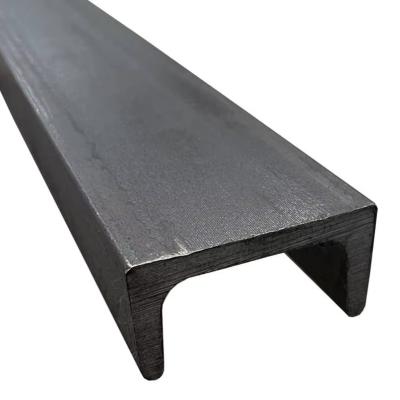 Cina Q235 Q345 SS400 Materiale U-Channel Acciaio al carbonio 0,8 mm-3,0 mm Spessore 100% Tolleranza testata ± 1% per il sistema di supporto in vendita