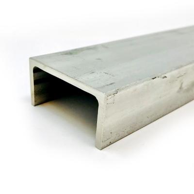 중국 스테인리스 스틸 엣지 커버 건물 출구 C 채널을 위한 U 채널 두께 50mm 2.0mm-20mm 또는 고객의 요청에 따라 판매용