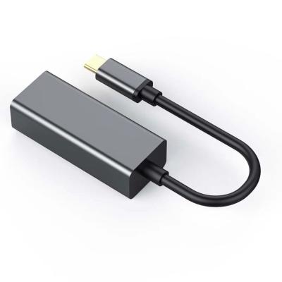 China High Speed Type C 1000Mbps Gigabit RJ45 Ethernet Network Card COMPUTER USB Adapter 1000mbps for sale