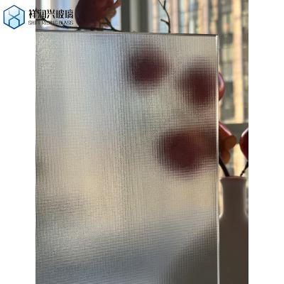 Chine Verre fondu à motifs trempés à l'état plat, 5 mm, 6 mm, 8 mm, 10 mm, 12 mm, 19 mm, décoratif ultra-clair à vendre
