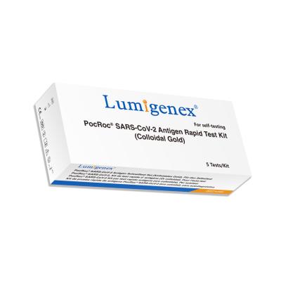 China 15min SARS-CoV-2 Antigen Rapid Test Kit Nasal Swab Home Use for sale