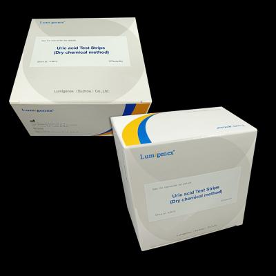 China Sensitivity 93.33% Quantitative Measure Uric Acid In Fingerstick Blood Sample By Dry Chemical Method CE Marked for sale