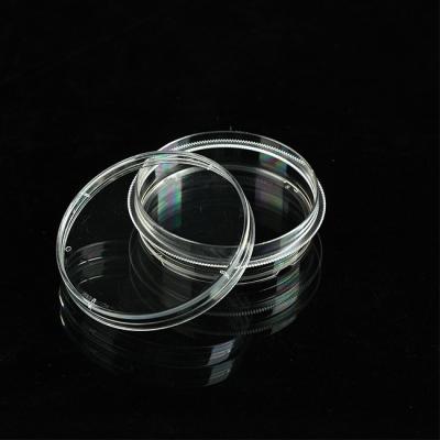 China Disposable PP 60mm Petri Dish , Geared Tissue Culture Petri Dish for sale