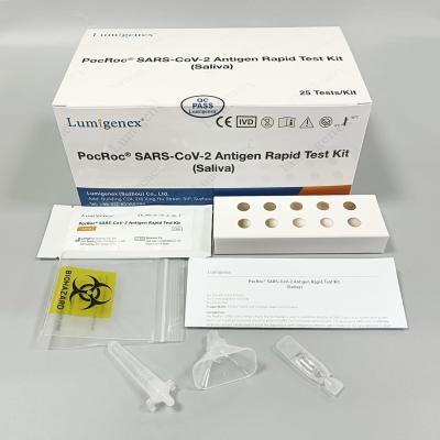China Antigen Rapid Test Kit (Saliva) Covid-19 High Specificity for sale