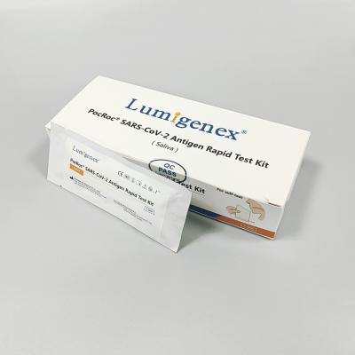 China 20 Minutes Saliva Antigen Rapid Test Kit , HSA Rapid Diagnostic Test Kit for sale