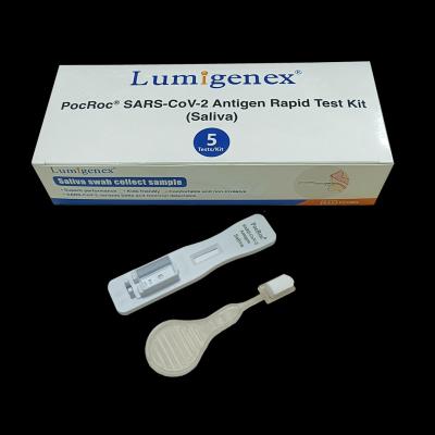 China Colloidal Gold Sensitive Covid19 Antigen Rapid Test Kit Lollipop Swab for sale