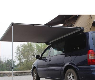 China 4x4 Rollout Roof Rack Side Awning Tent Aluminum Pole Structure for sale