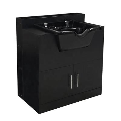 China Modern Economic Comfortable Salon Equipment Shampoo Wash Cabinet for sale