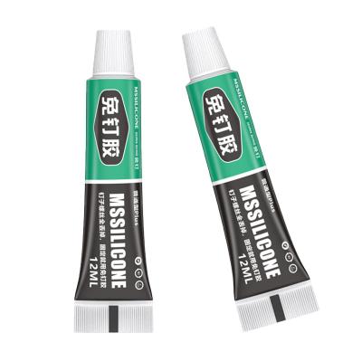China Transparent Quick Drying Nail Free Adhesive Stainless Steel Hook for sale