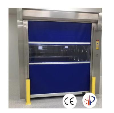 China Factory Low Price Fast Speed / Automatic Fast Rolling PVC Shutter Door Cargo Air Shower for sale