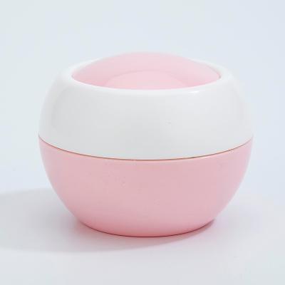 China B019 plastic cream bottles jar children plastic packaging jar cosmetic containers wholesale cosmetic cream containers for sale