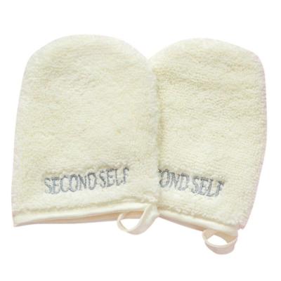 China Microfiber Facial Wash Cleaning Makeup Removing Gloves Makeup Remover Private Label for sale