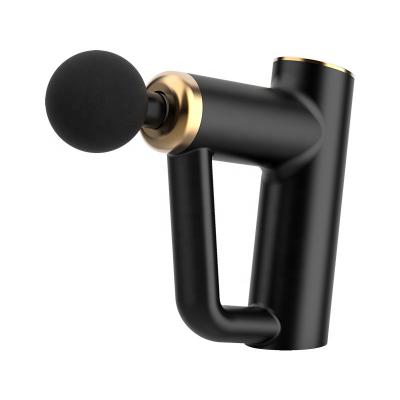 China New Design 6 Speed Portable Vibration Body Deep Muscle Massage Gun Fitness Booster for sale
