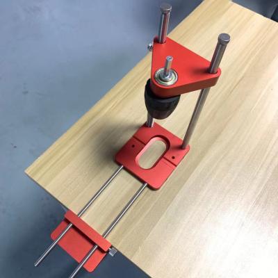 China Red Home Auto Line Bench Guide Woodworking Drill Press Machines Mini Bench Drill Press Machine With High Speed ANS001 for sale