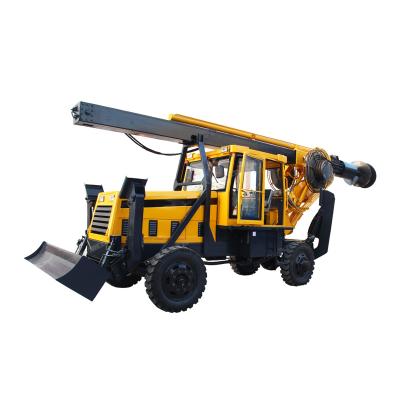 China Construction works 15M Wheels Mining Rotary Drilling Rig Machine for sale