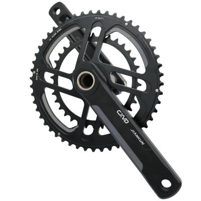 China Road Bikes Complete CNC Bicycle Parts Two In A Single Chianrings Speed Road Bicycle Crankset for sale