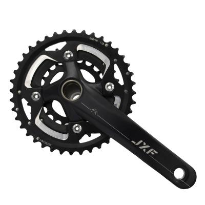 China AL 7050T6 11 Speed 50mm Chainline Aluminum Alloy Al-7075-t6 Forged Black Anodized Mtb Bicycle Crankset for sale
