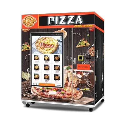 China Commercial Smart Pizza Vending Machine With Touch Screen Coin Operated Fresh Hot Fast Food Fully Automatic for Sale Manufacturer for sale