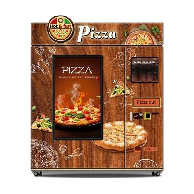 China Pizza Vending Multiple Flavors Heating Enjoy Delicious Food Touch Screen Fully Automatic Fast Fully Automatic Mini Mart Vending Machines Pizza Touch Screen Self Vending Machine for Sale for sale