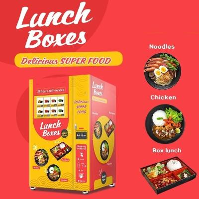 China Hot Food and Breakfast Vending Machine Convenient Use for sale