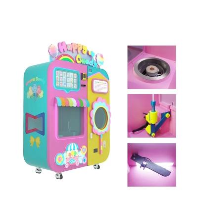 China Nuevo diseño máquina de algodón de azúcar con la venta automática de algodón máquina expendedora de algodón de azúcar en venta