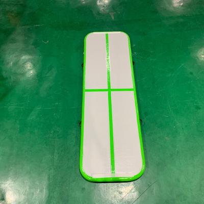 China Foldable Rolling Inflatable Gym Mat 3m 4m 5m Mat Durable Drop Stitch Airtrack Gym 6m Gym Accessory for sale